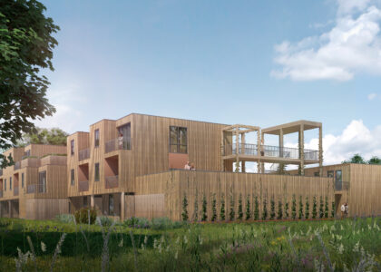 Modulaire woningen Kamer M Buurtschap Te Veld Eindhoven door QYUUBS